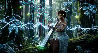 Cybernetic Serenade *Prompt Included*'