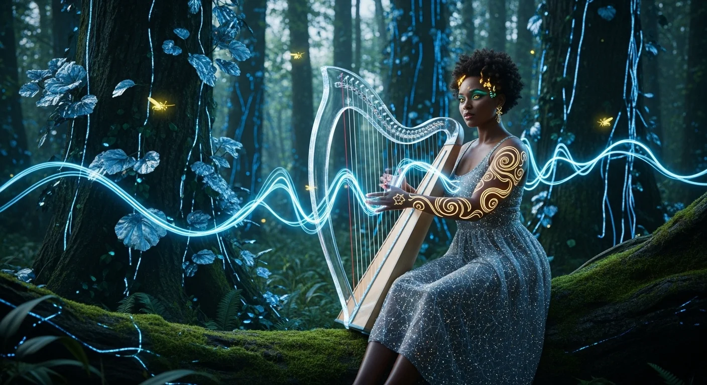 Cybernetic Serenade *Prompt Included* picture 2 of 2