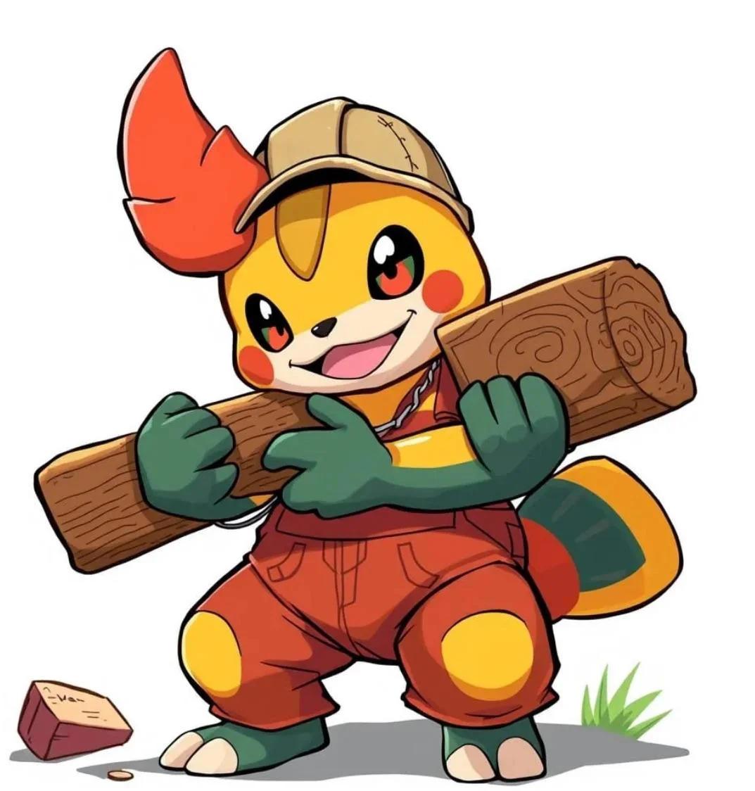 Different creatures carrying a log picture 1 of 3