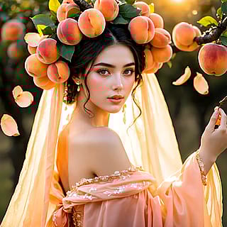 Peaches or blueberry ??'