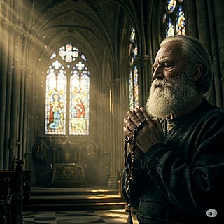 Bless us all, Father'
