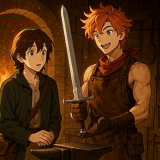 The soldier and the scholar'