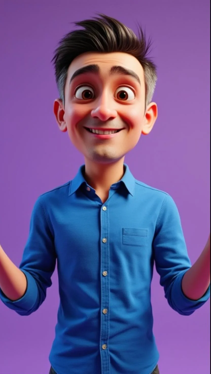 Remember me? A few months ago I made a post with 300k+ views using AI-generated pictures of myself. Since then, I've been working on an educational project to teach people how to use AI in their daily professional lives. Here's some marketing material I created for it, based on my past experiments. picture 12 of 18