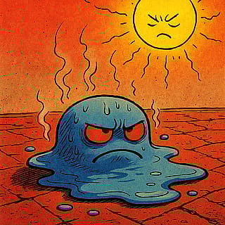 No Fair! Its Too Hot!!!'