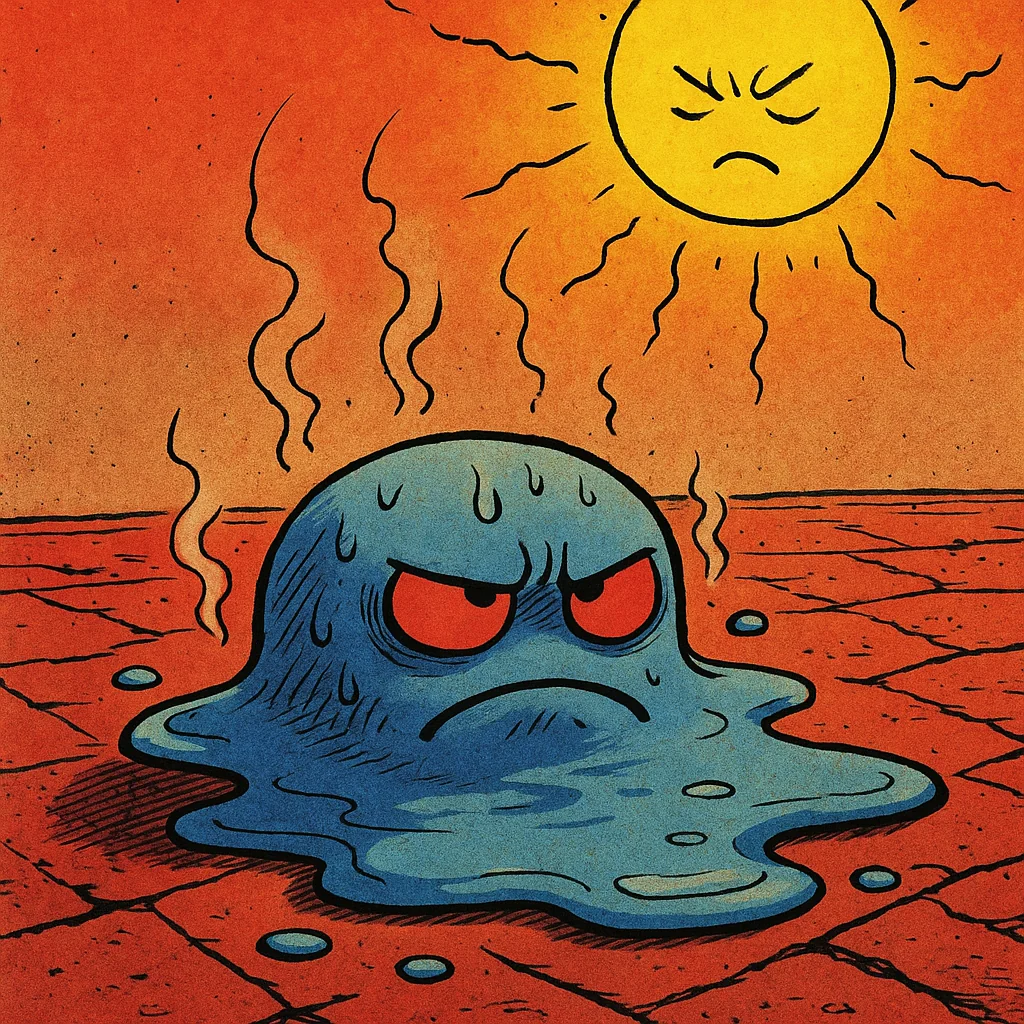 No Fair! Its Too Hot!!! picture 1 of 1