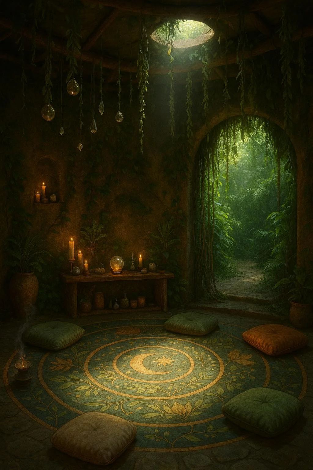 Made a little rainforest villa and the family that would live in it picture 19 of 19
