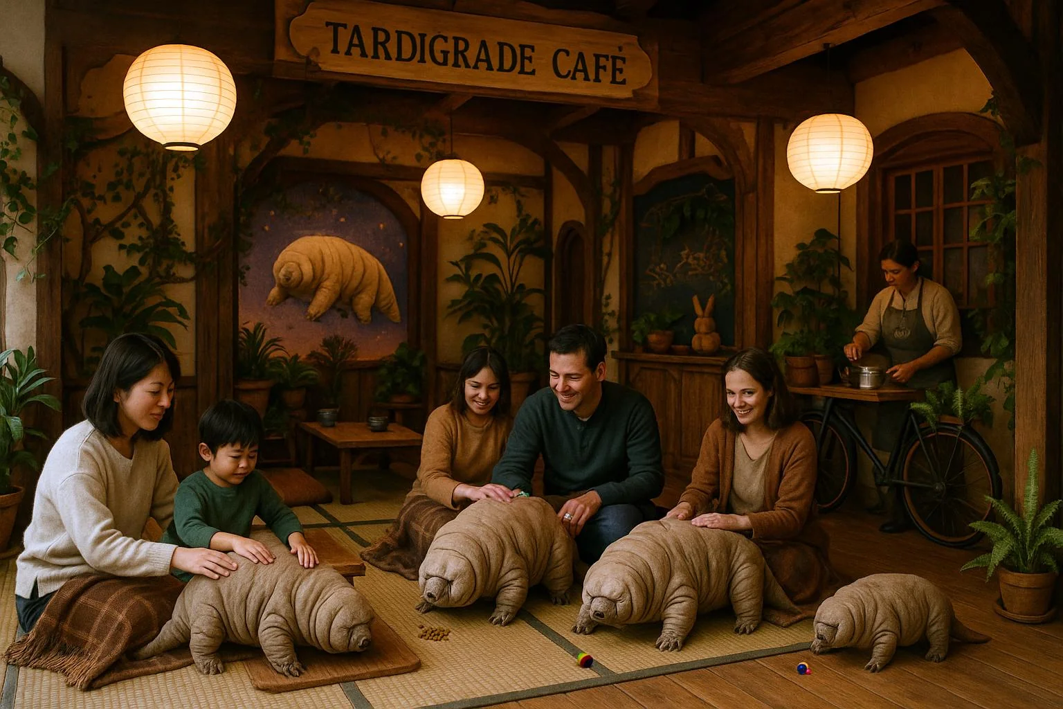Tardigrade Café in Japan picture 1 of 1