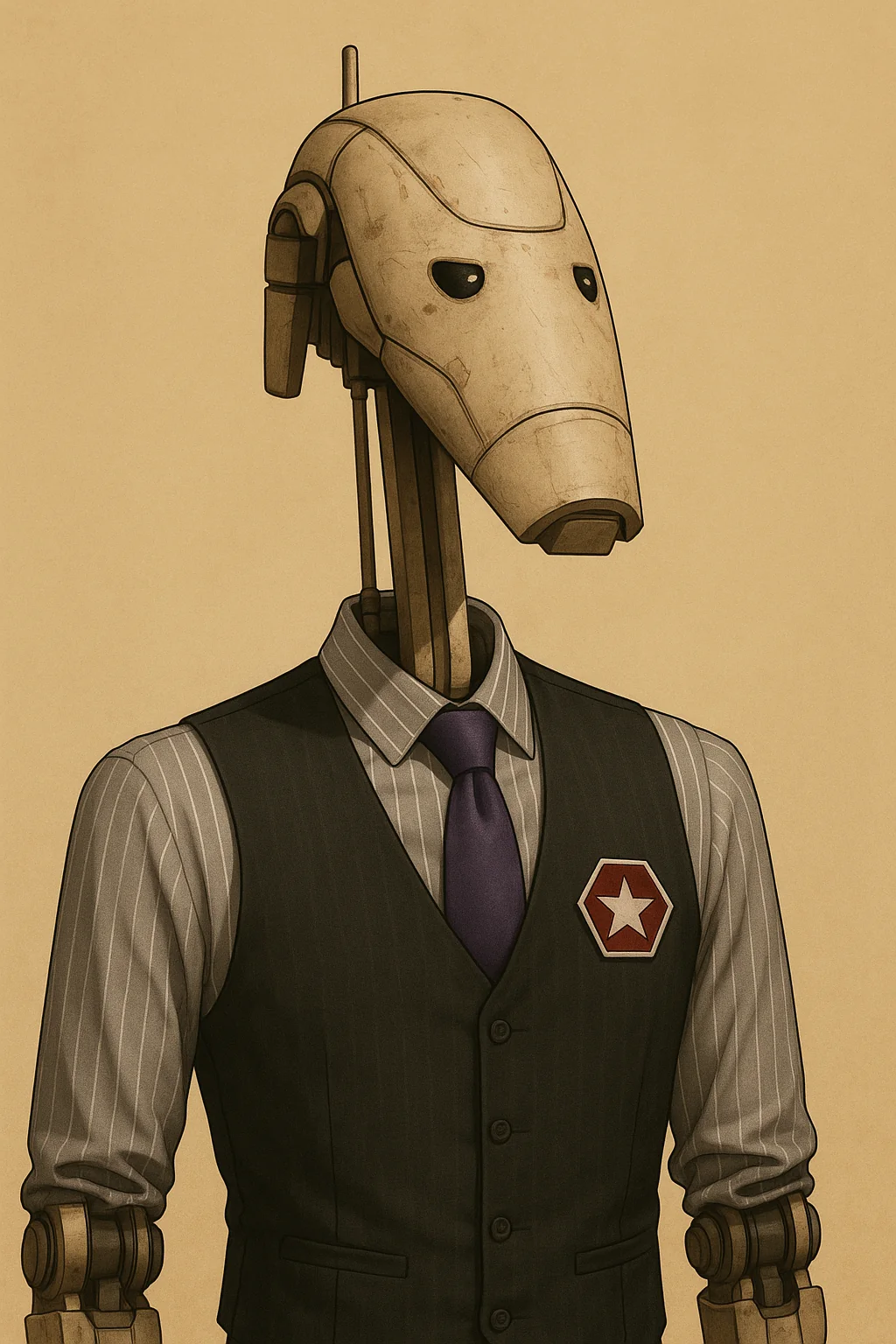 My crazy vision of Star Wars battle droids. I hope it’s not sloppy. picture 20 of 20