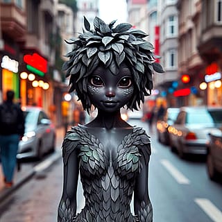 The Alien Girl I Saw in My Dreams in 2024.'
