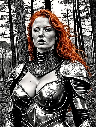 Warrior maiden'