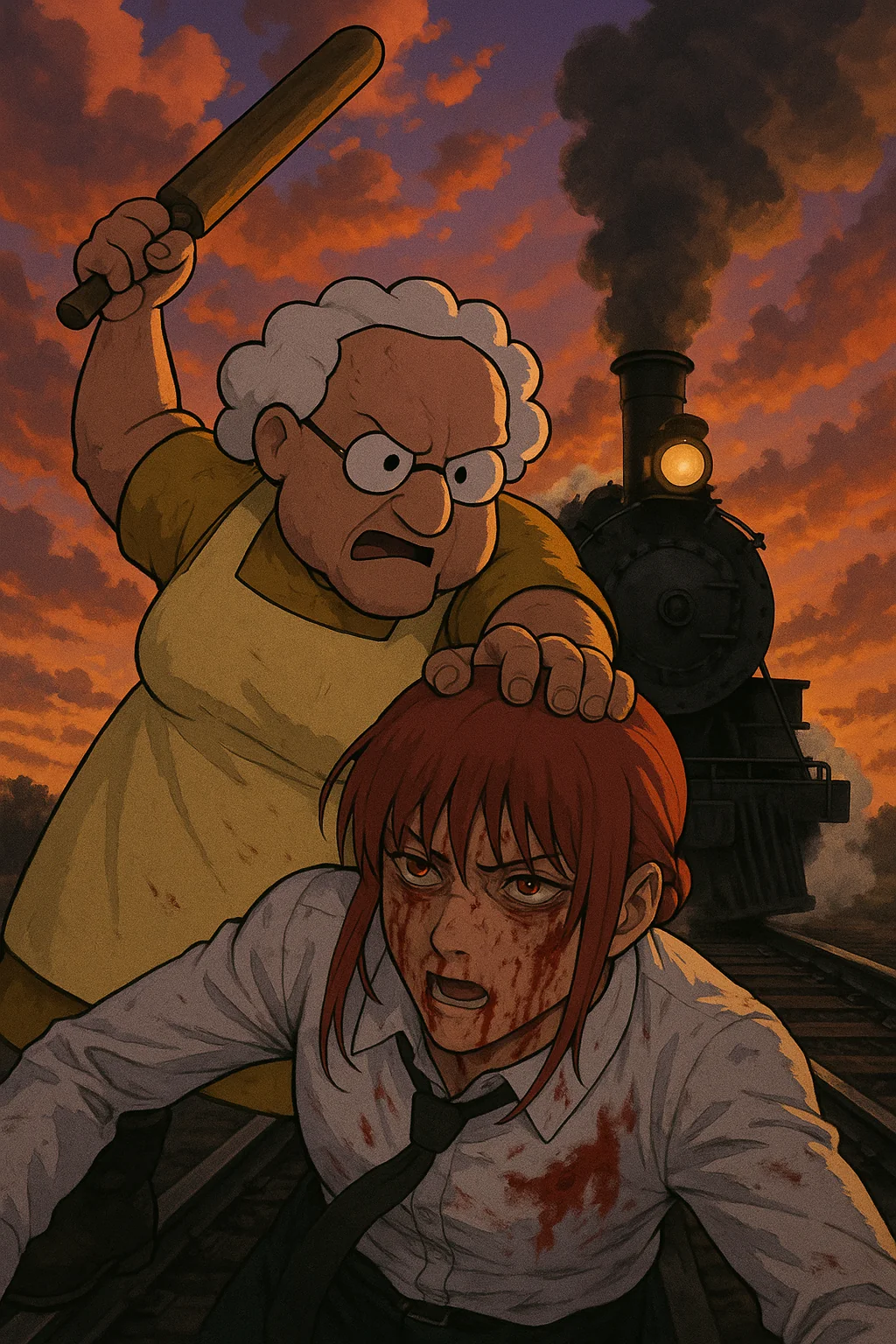 Muriel vs Makima picture 1 of 4