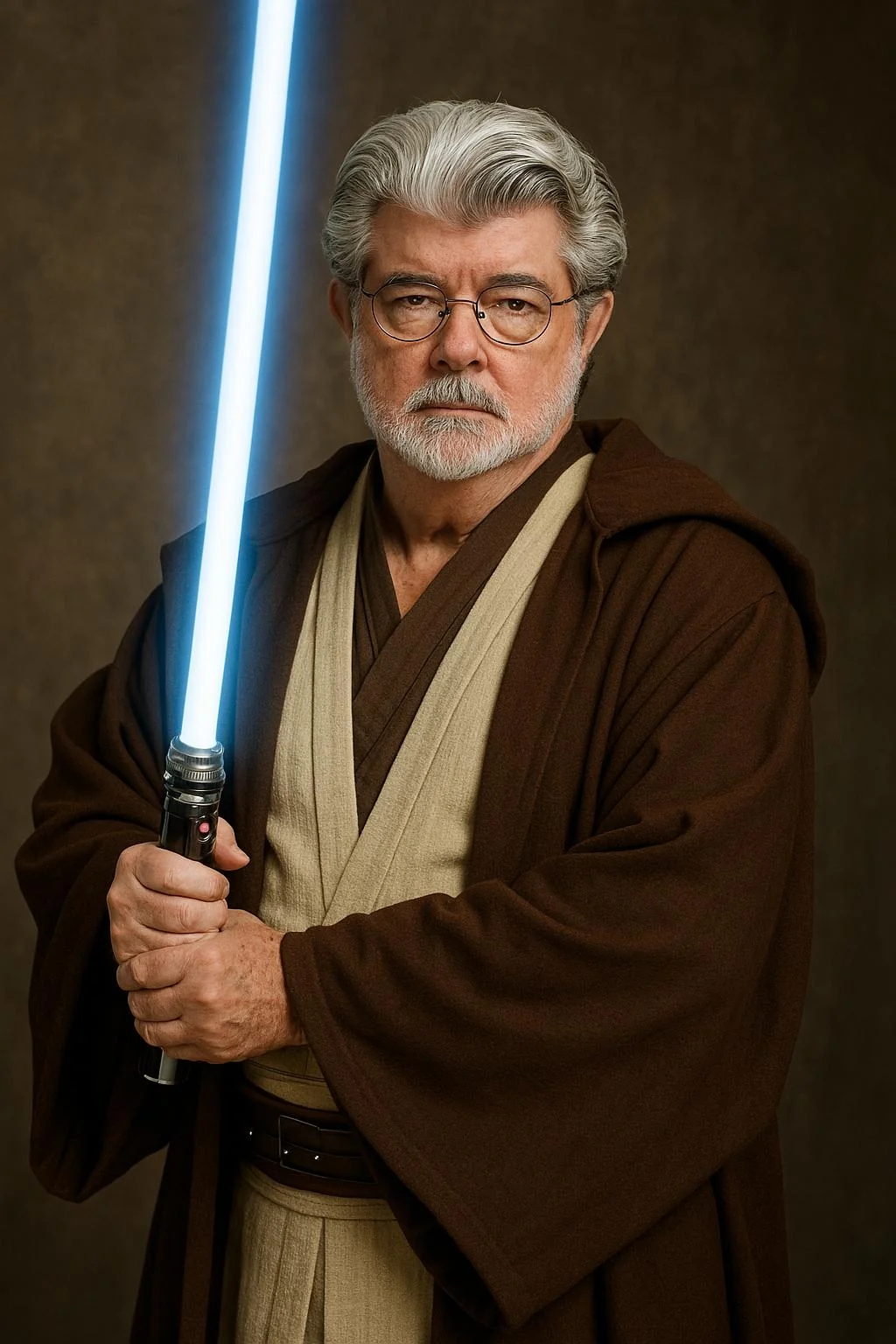George Lucas as a Jedi. picture 1 of 1