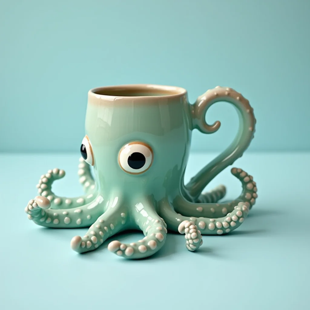 Some AI-generated mugs that work better as flowerpots 😄 picture 3 of 14