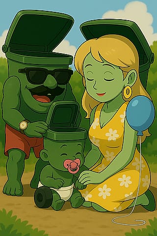 The Trash Family'