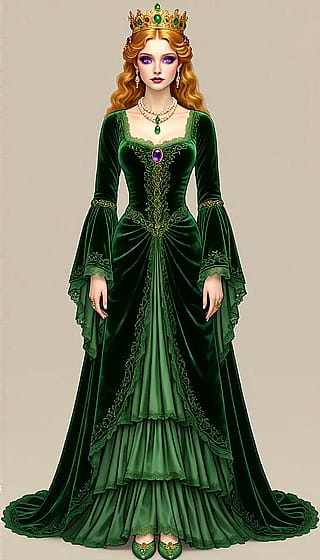 Women's clothing in fantasy setting I've been working on.'