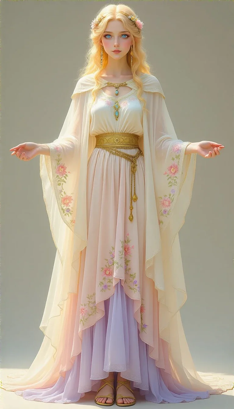 Women's clothing in fantasy setting I've been working on. picture 3 of 8