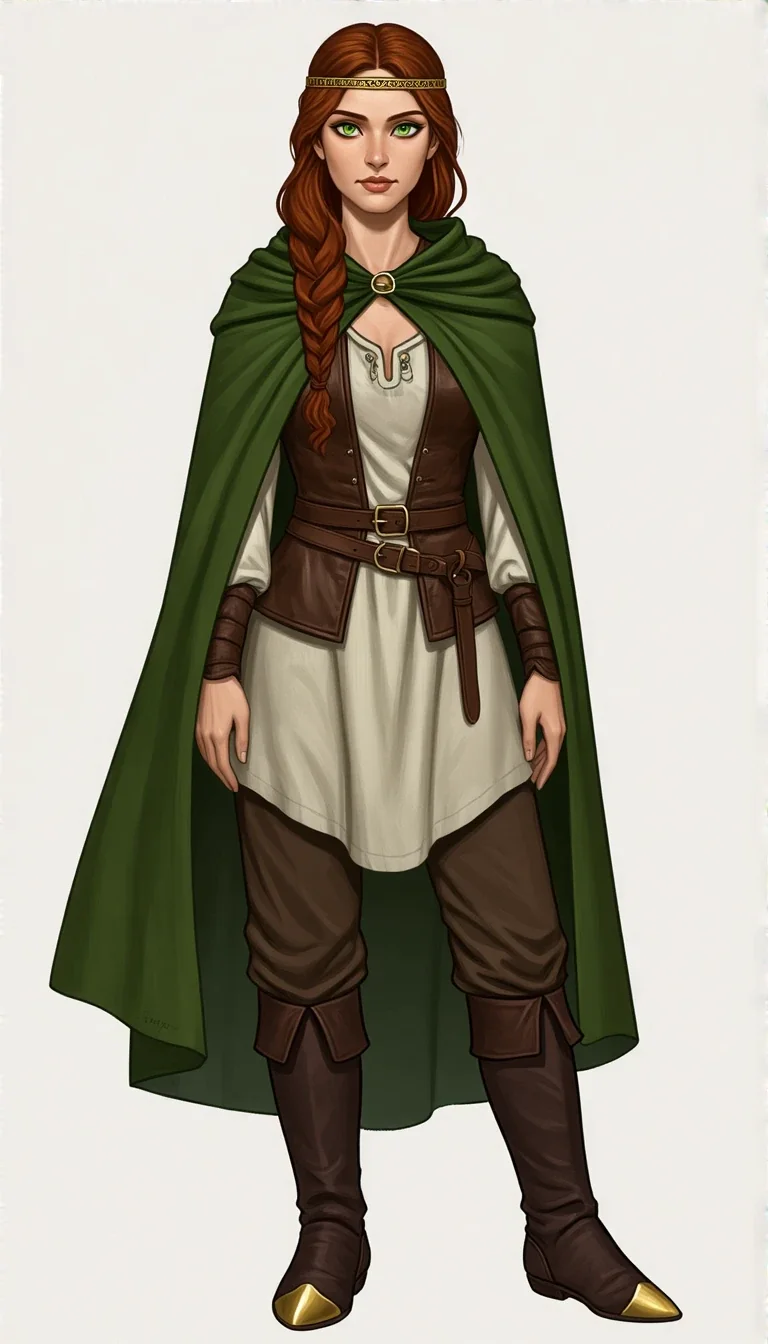 Women's clothing in fantasy setting I've been working on. picture 4 of 8