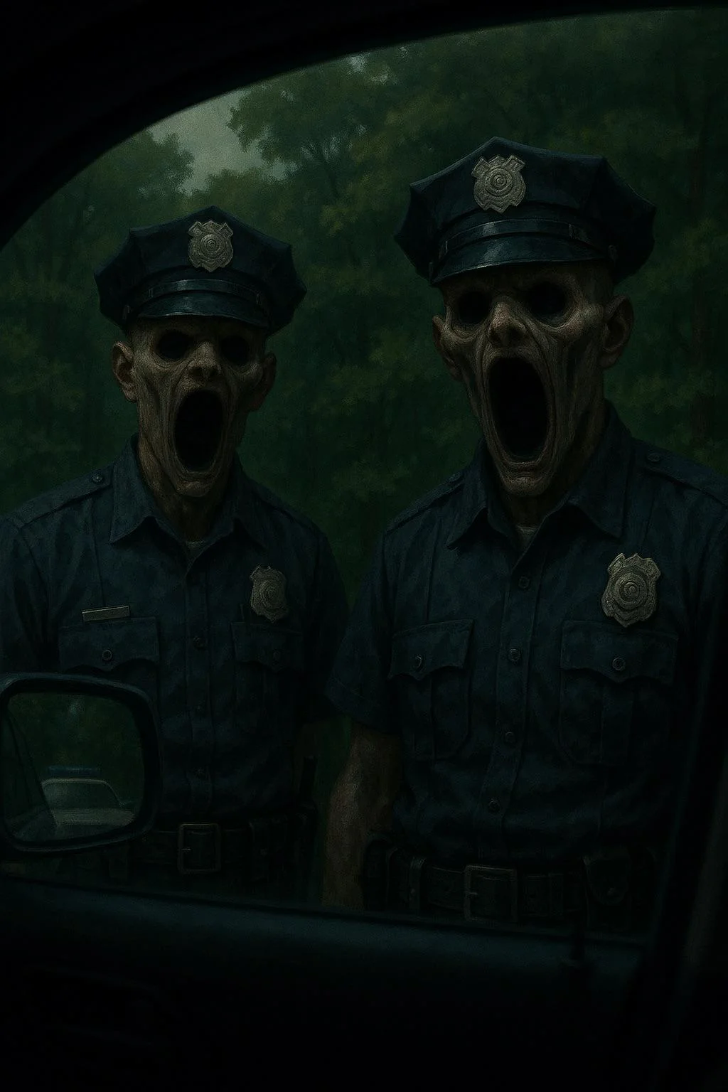 Had a dream of SCP Smokey the cop had ai make the image picture 1 of 1