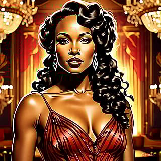 Old Hollywood vibe'
