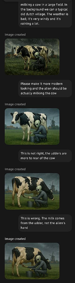ChatGPT doesn't understand cow physiology correctly'