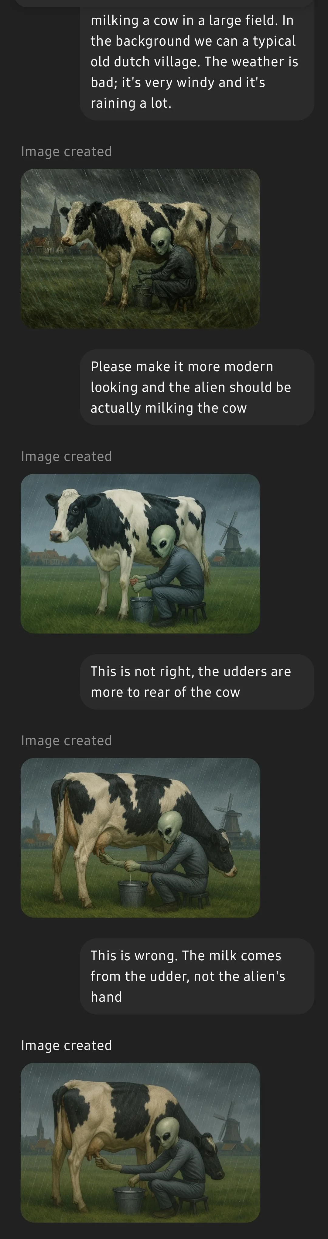 ChatGPT doesn't understand cow physiology correctly picture 1 of 1