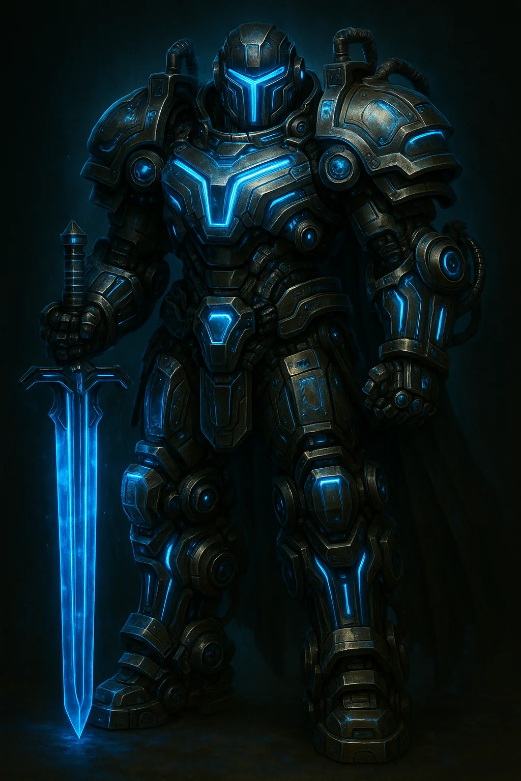 Mythomech: Kingdom Come but make it Fallout, with a twist of Cyberpunk. picture 1 of 3