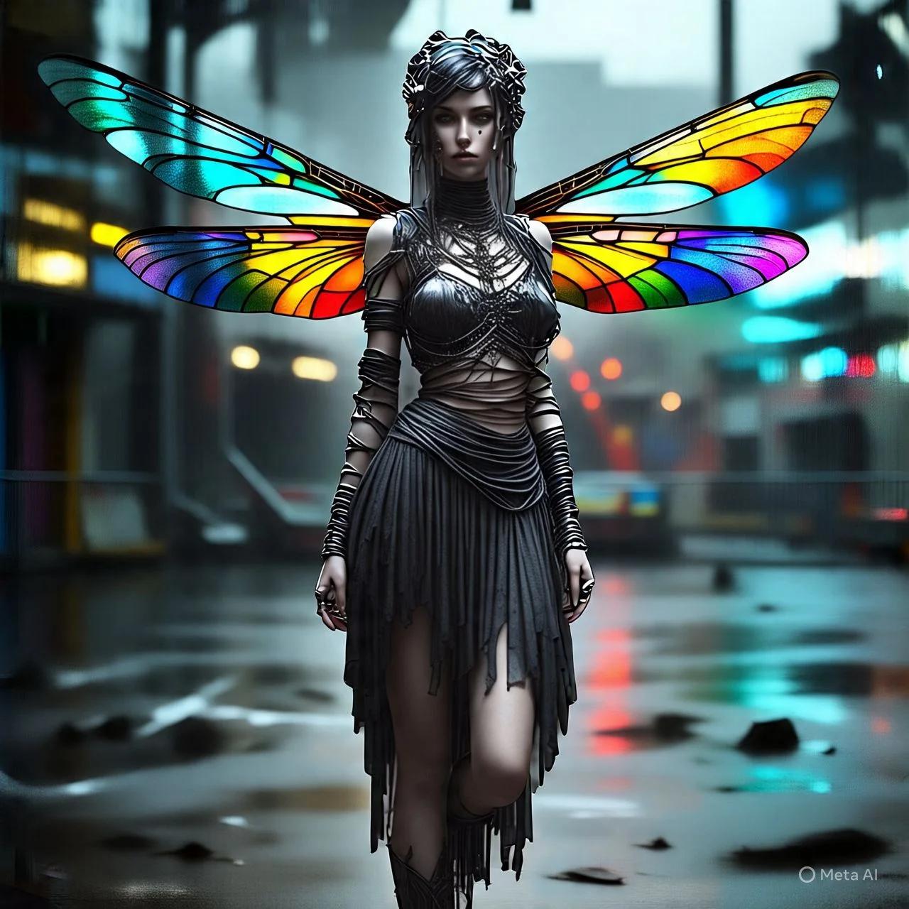 Stained glass wings picture 3 of 5