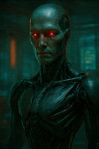 What a Terminator would look like if it used real-world robotics advancements like Boston Dynamics, Tesla Optimus, and DARPA prototypes.'