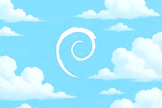 Debian Linux wallpaper made by ChatGPT! Feel free to download and use!'
