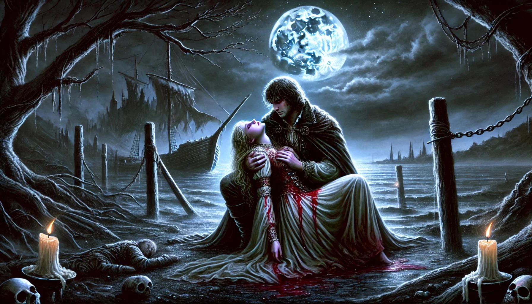 Death in Arms ... different styles using ChatGPT picture 4 of 8