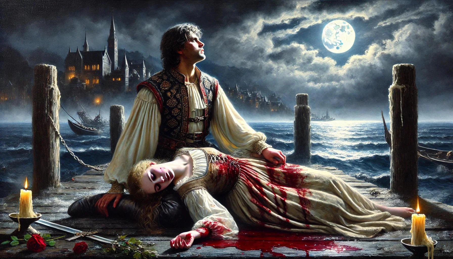 Death in Arms ... different styles using ChatGPT picture 8 of 8