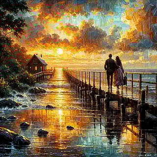 Evening Walk'