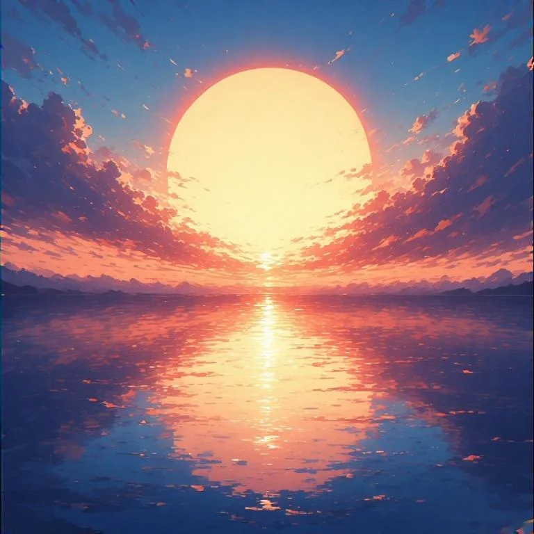 Sunset picture 1 of 2
