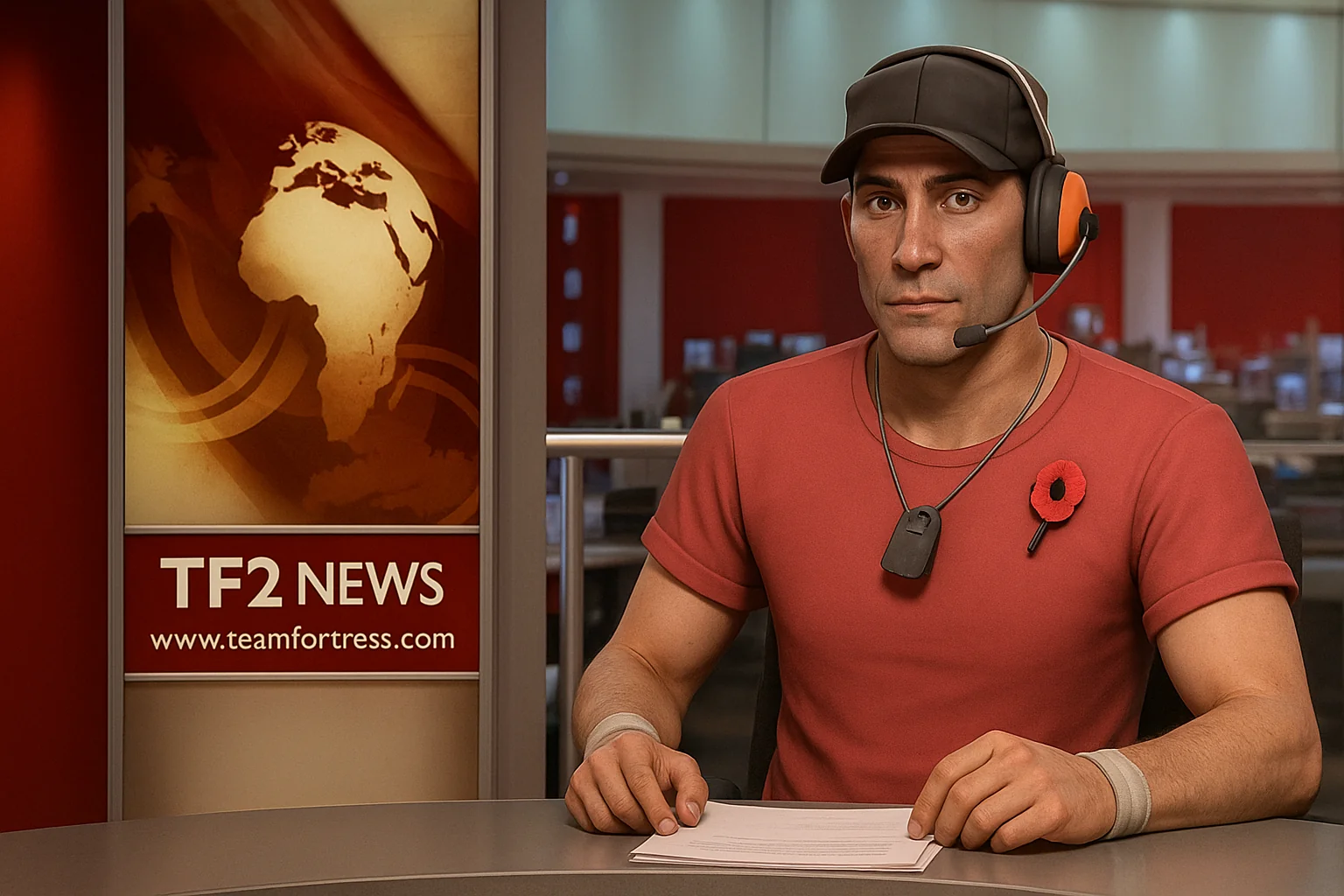 TF2 News with Scout (2002) picture 1 of 1