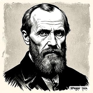 Dostoevskiy if he was the face of a bill by Yandex Sedevrum'