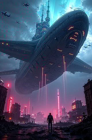 "Arrival meets Blade Runner meets War of the Worlds."'