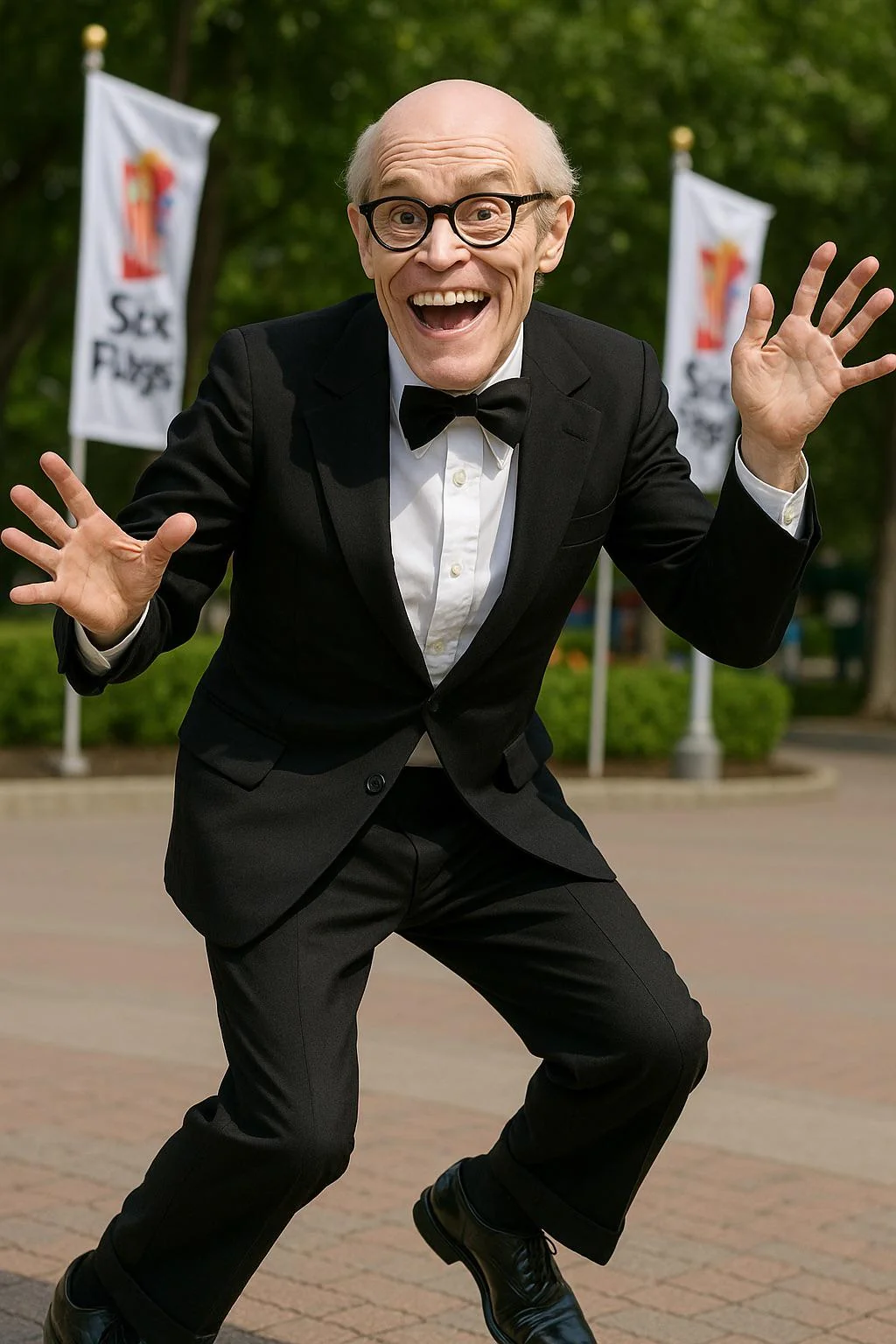 I asked ChatGPT to cast Mr. Six (a.k.a. The Six Flags Mascot) if a movie was made, and this is what I got. picture 1 of 1