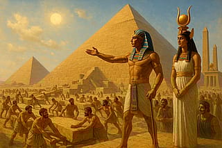 The Pyramid Makers: A Monument to the Divine'