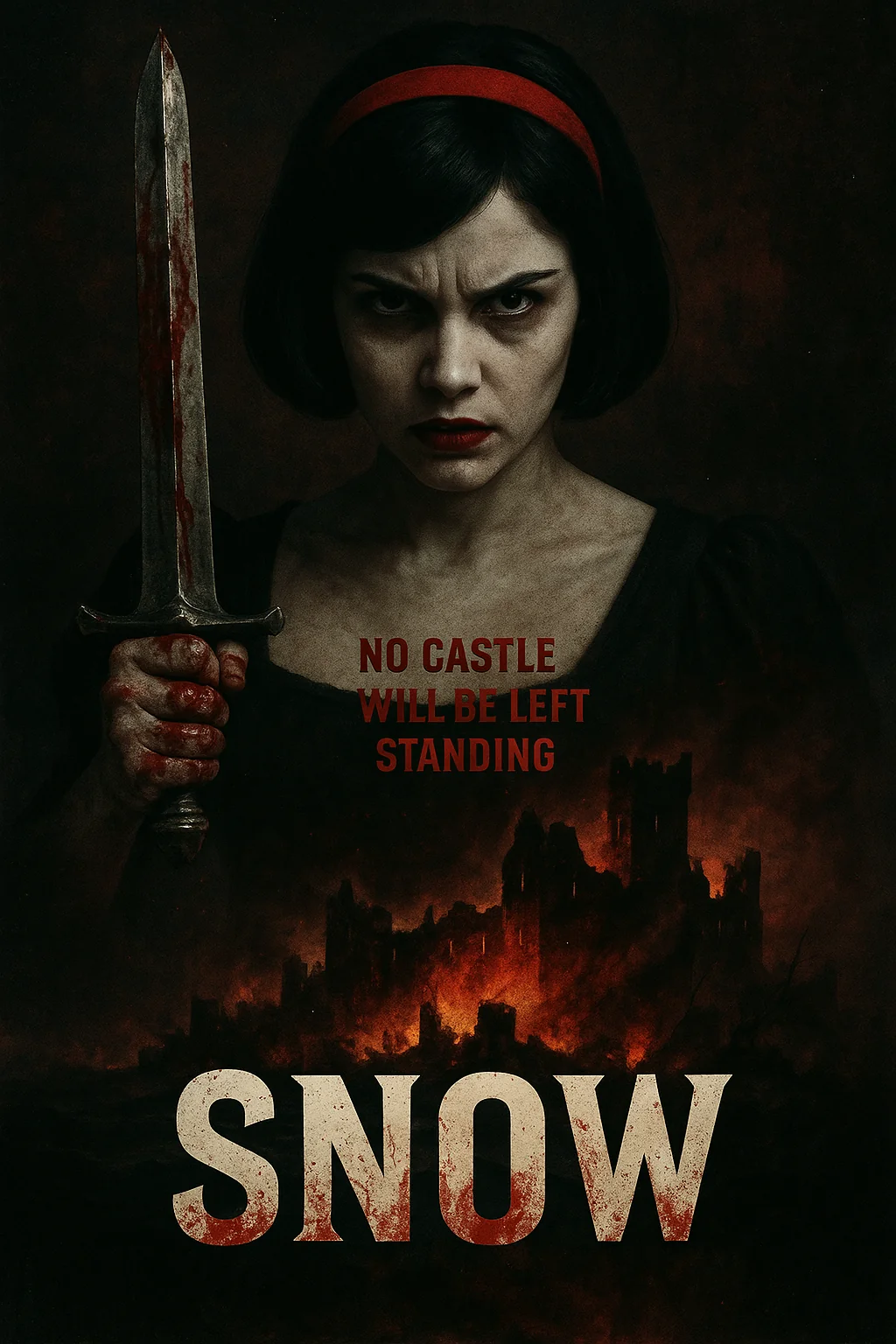 Dark Fairytales Reimagined as Horror Movie Posters picture 12 of 12