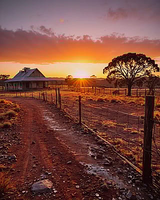 Outback farm'
