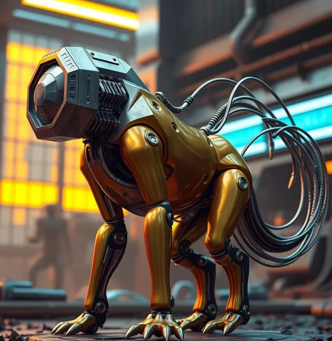 Creatures made of metal picture 3 of 3