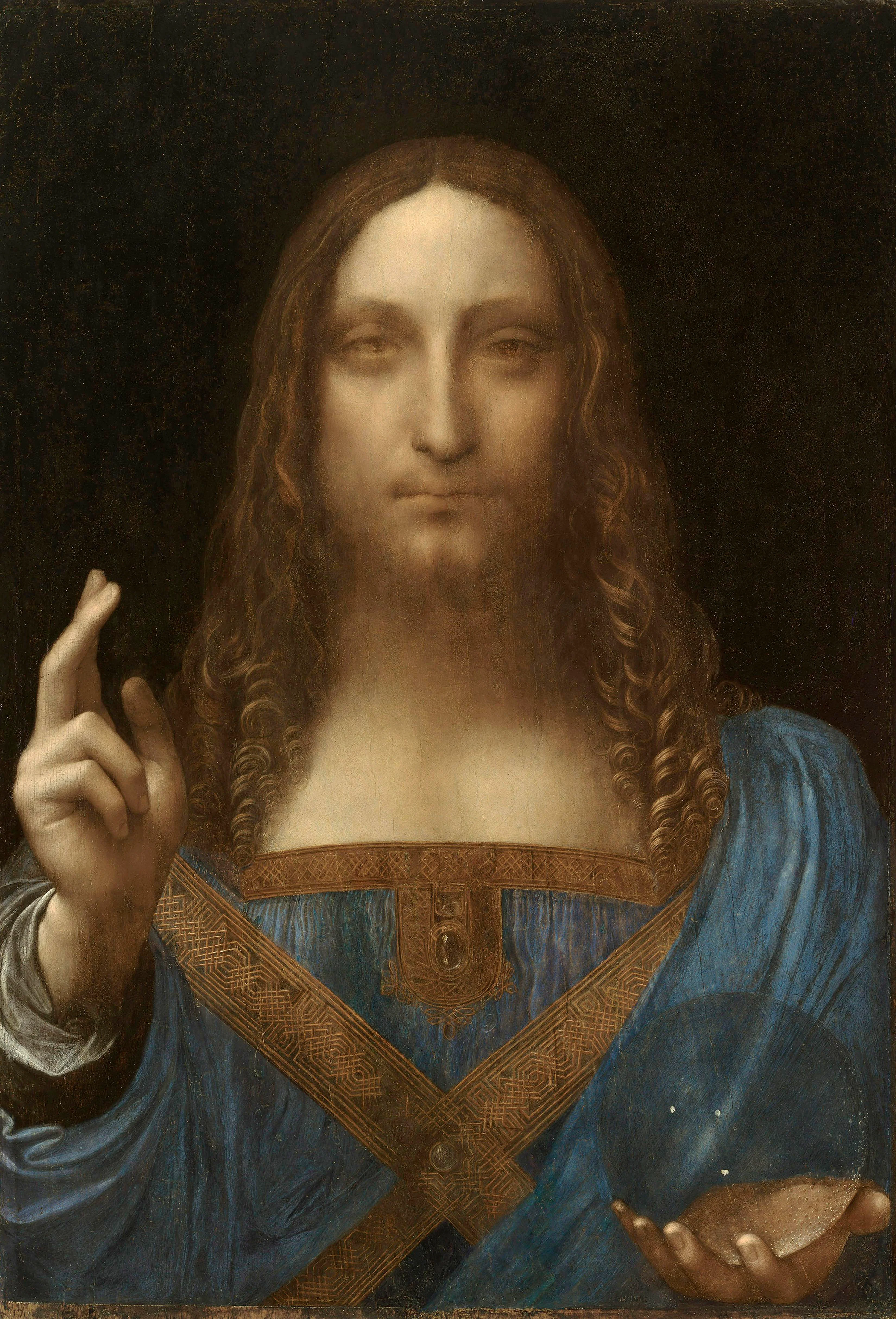 How ChatGPT restored Da Vinci's Salvator Mundi (the most expensive painting in the world) vs. how it was actually restored picture 3 of 3