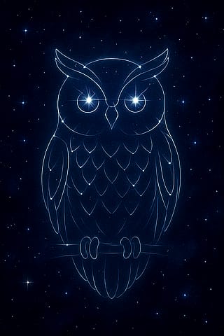 Draw a celestial constellation that represents me based on my personality and inner essence.'