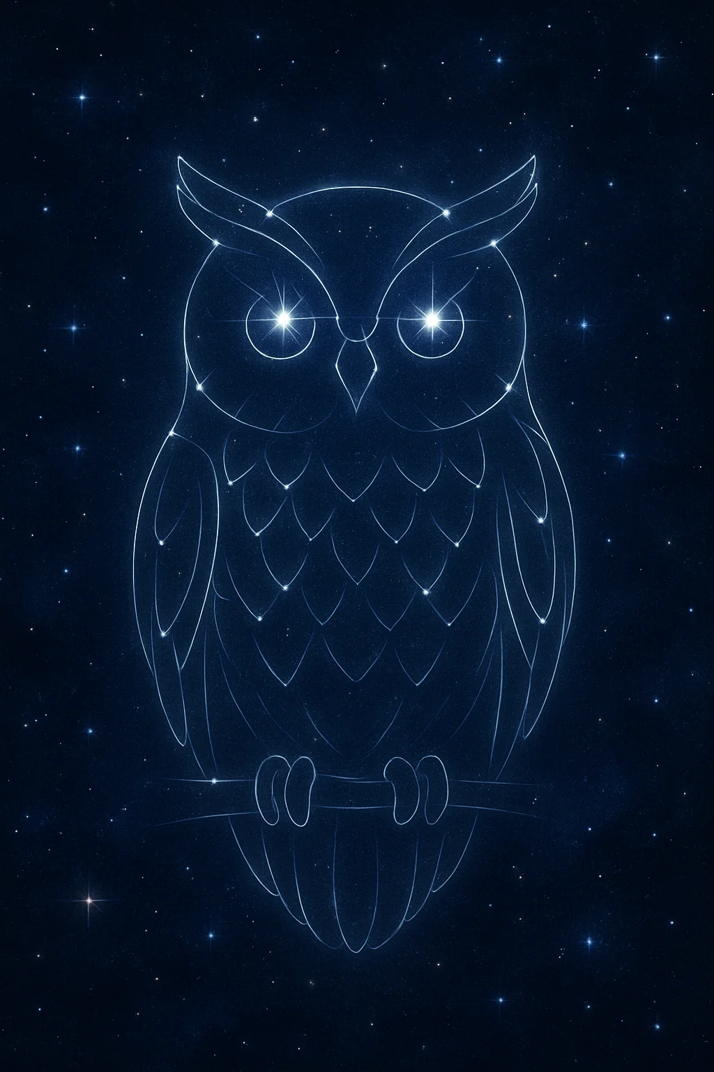 Draw a celestial constellation that represents me based on my personality and inner essence. picture 1 of 1