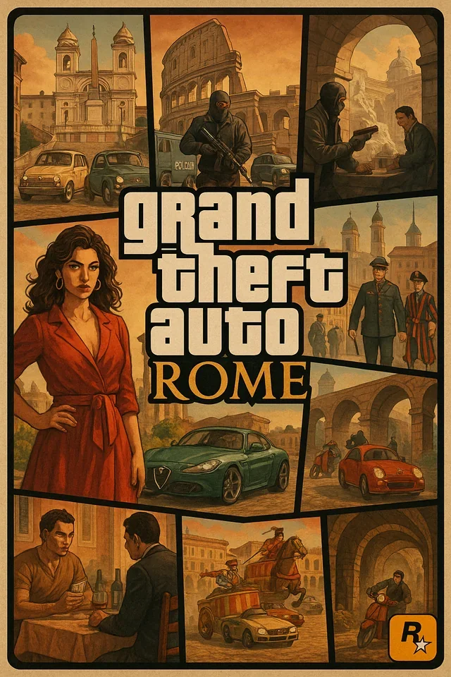 Asked ChatGPT to make GTA Covers. Which one are you playing first? picture 3 of 10
