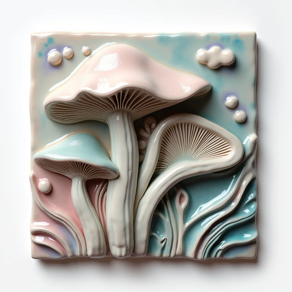 AI-made relief tiles — would you hang them? picture 2 of 20
