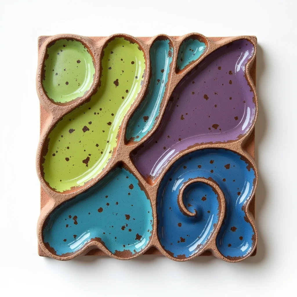 AI-made relief tiles — would you hang them? picture 8 of 20