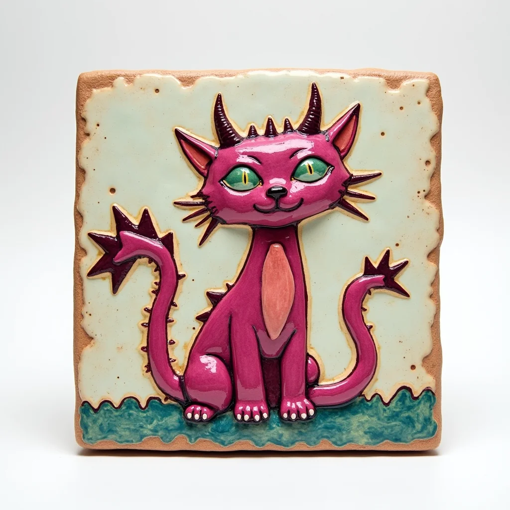 AI-made relief tiles — would you hang them? picture 9 of 20