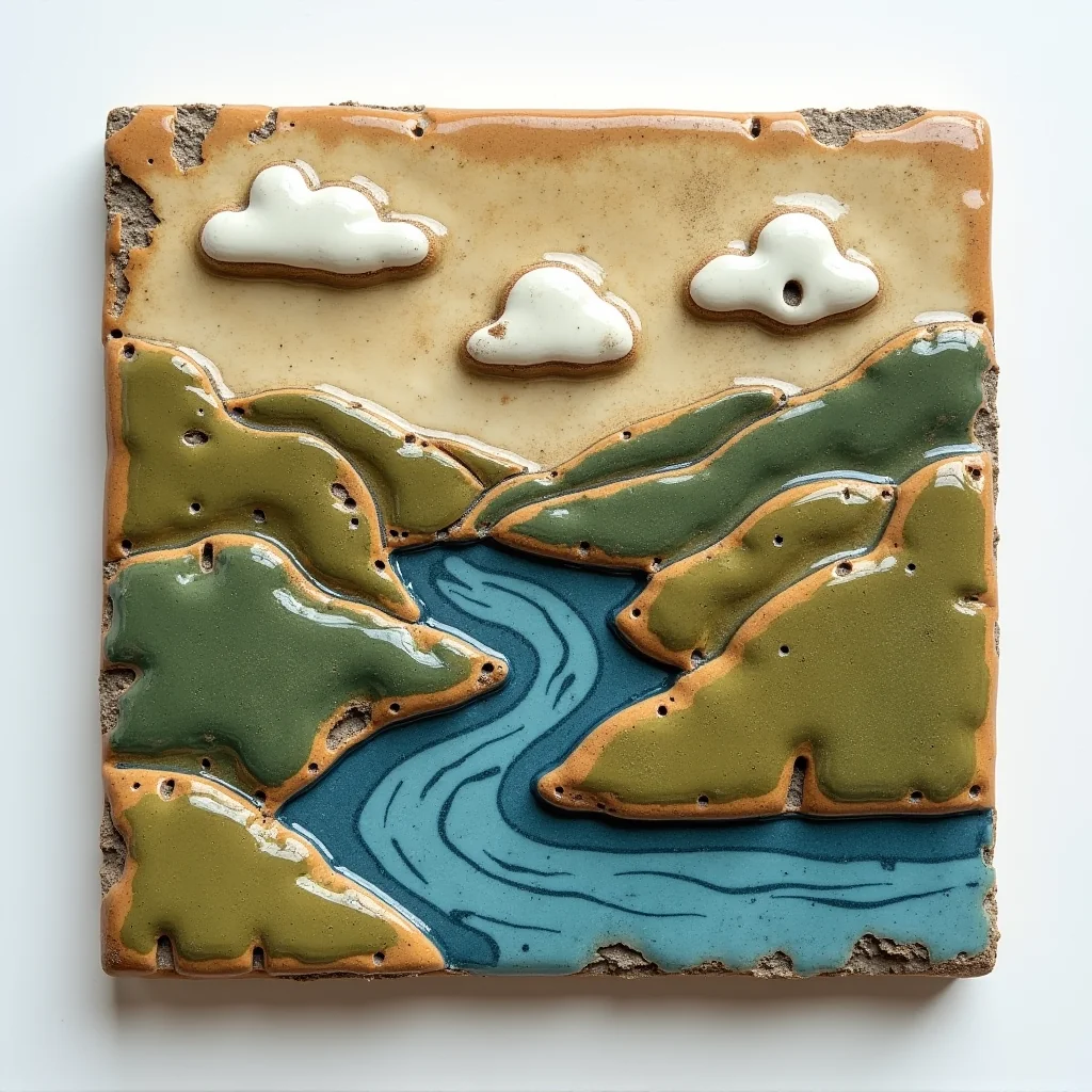AI-made relief tiles — would you hang them? picture 15 of 20