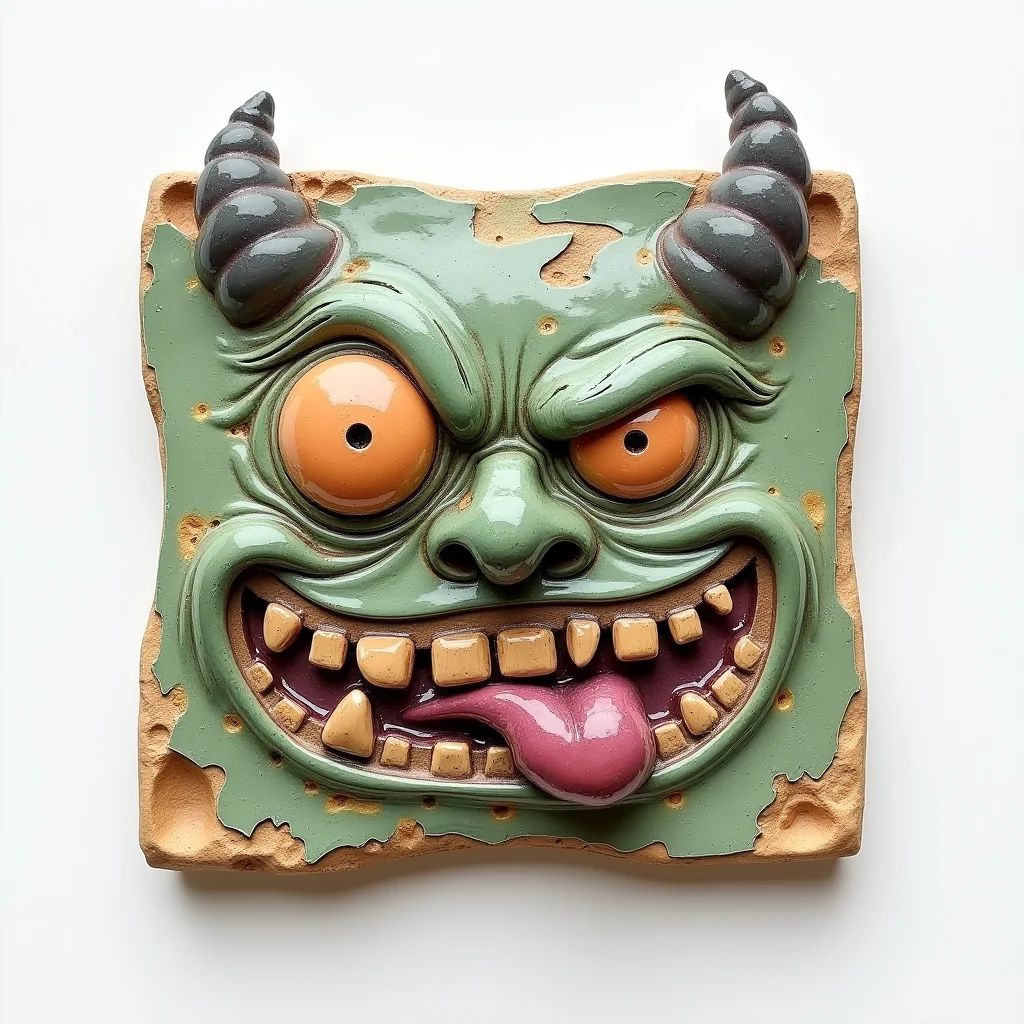 AI-made relief tiles — would you hang them? picture 18 of 20